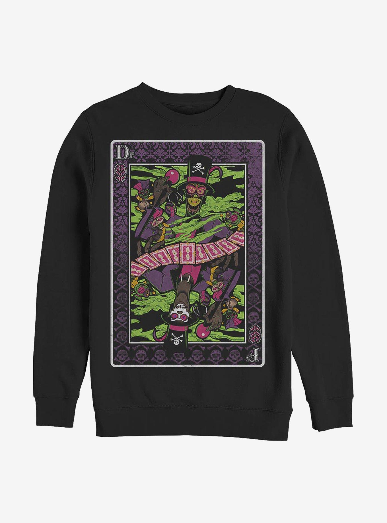 Disney The Princess And The Frog Voodoo King Crew Sweatshirt, BLACK, hi-res