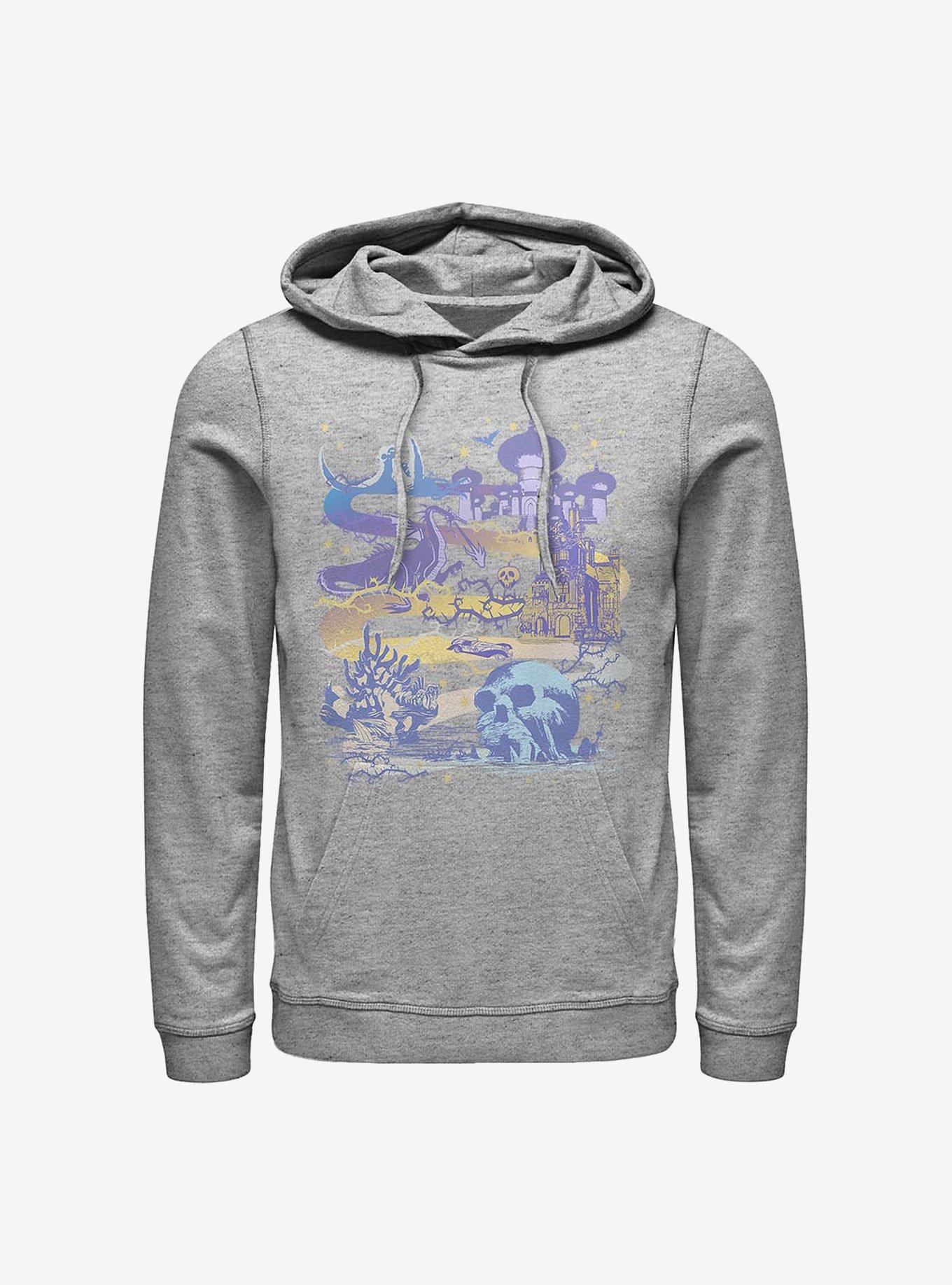 Disney Villains Villains Map Hoodie, , hi-res