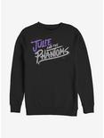 Julie And The Phantoms Bling Logo Crew Sweatshirt, BLACK, hi-res