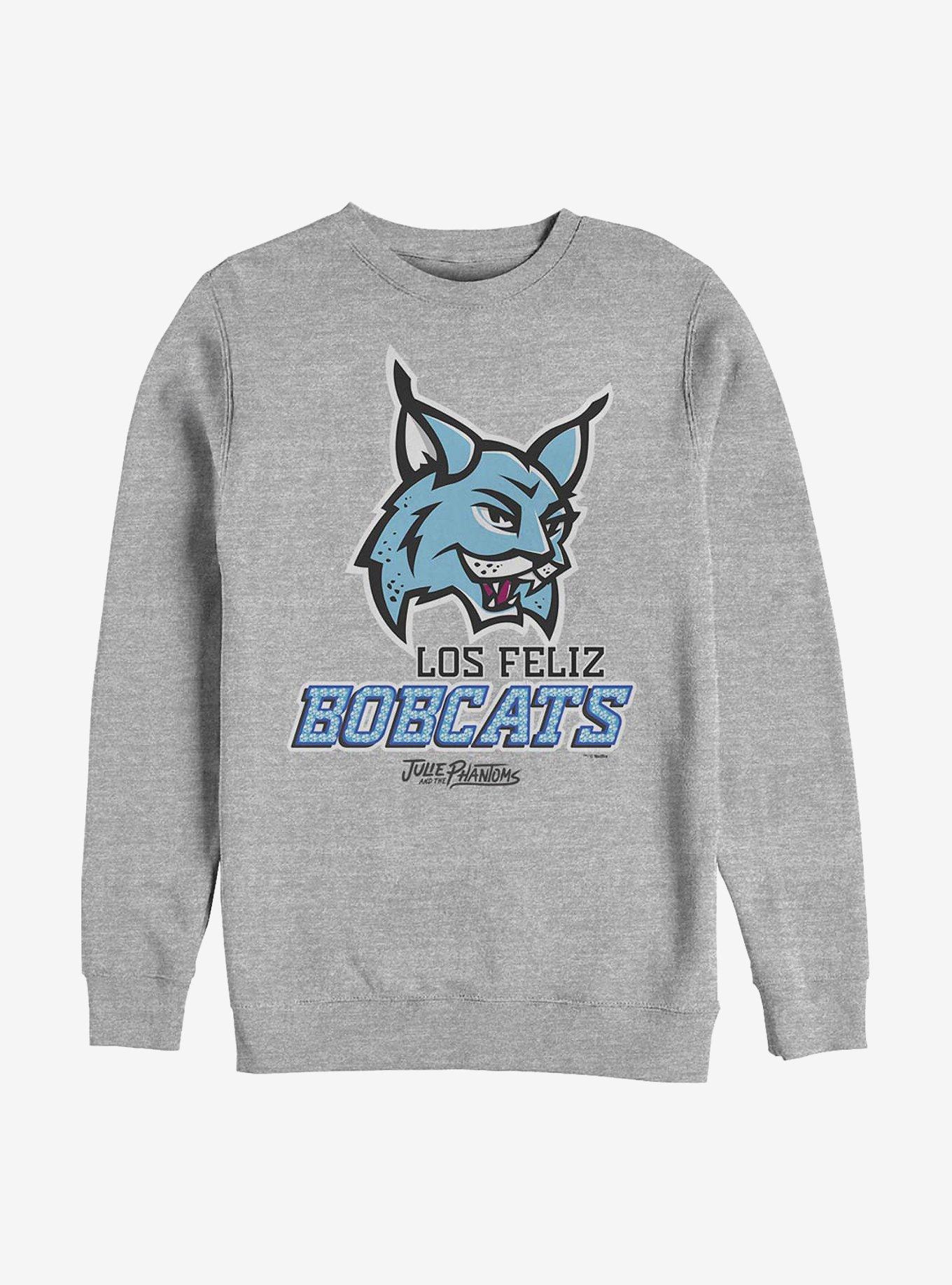 Julie And The Phantoms Bobcats Crew Sweatshirt, ATH HTR, hi-res