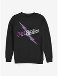 Julie And The Phantoms Lightning Bolt Crew Sweatshirt, BLACK, hi-res