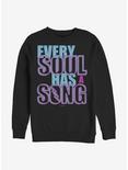 Julie And The Phantoms Soul Song Crew Sweatshirt, BLACK, hi-res