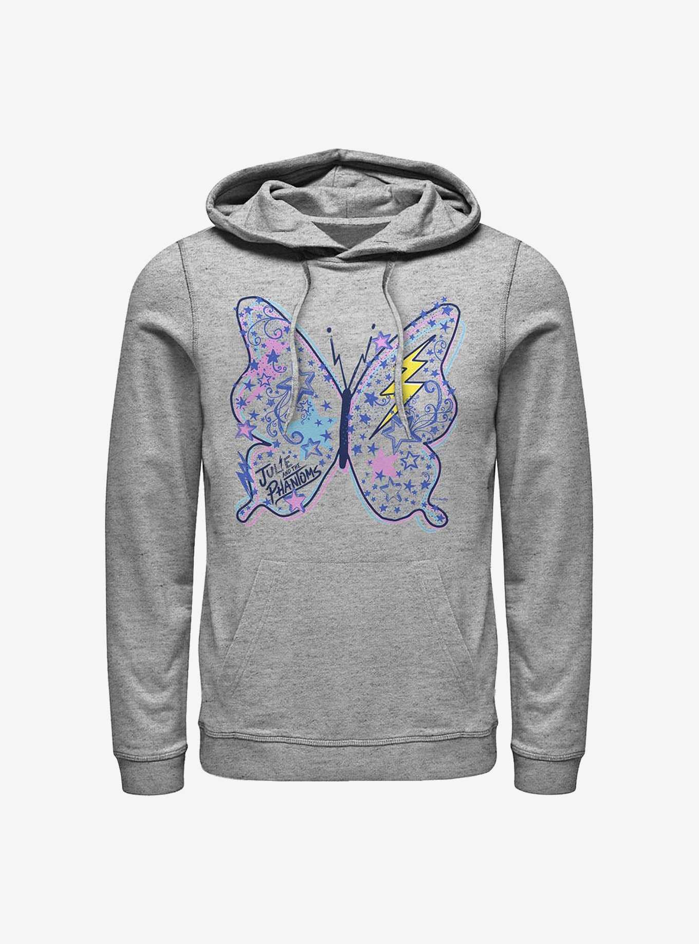 Julie And The Phantoms Butterfly Doodles Hoodie, , hi-res
