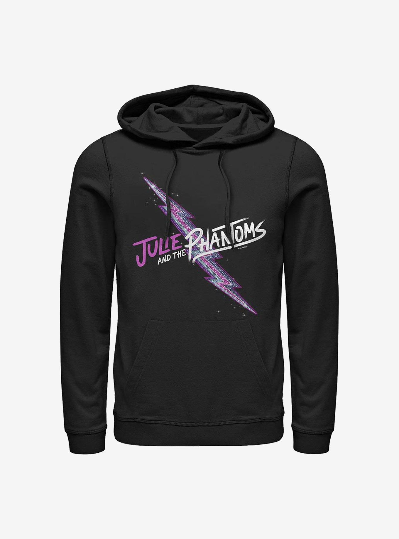 Julie And The Phantoms Lightning Bolt Hoodie, BLACK, hi-res