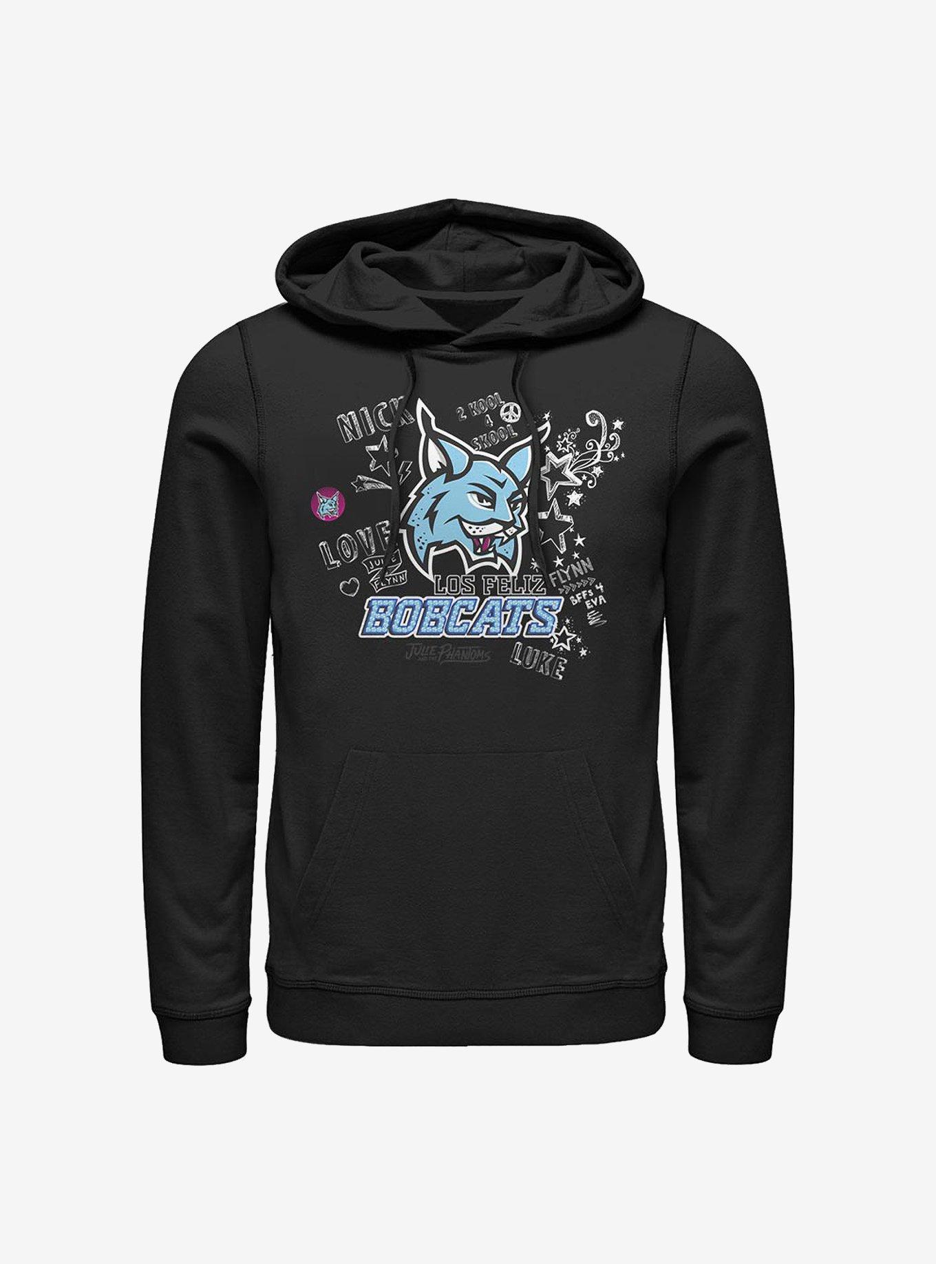 Julie And The Phantoms Los Feliz Doodles Hoodie, BLACK, hi-res