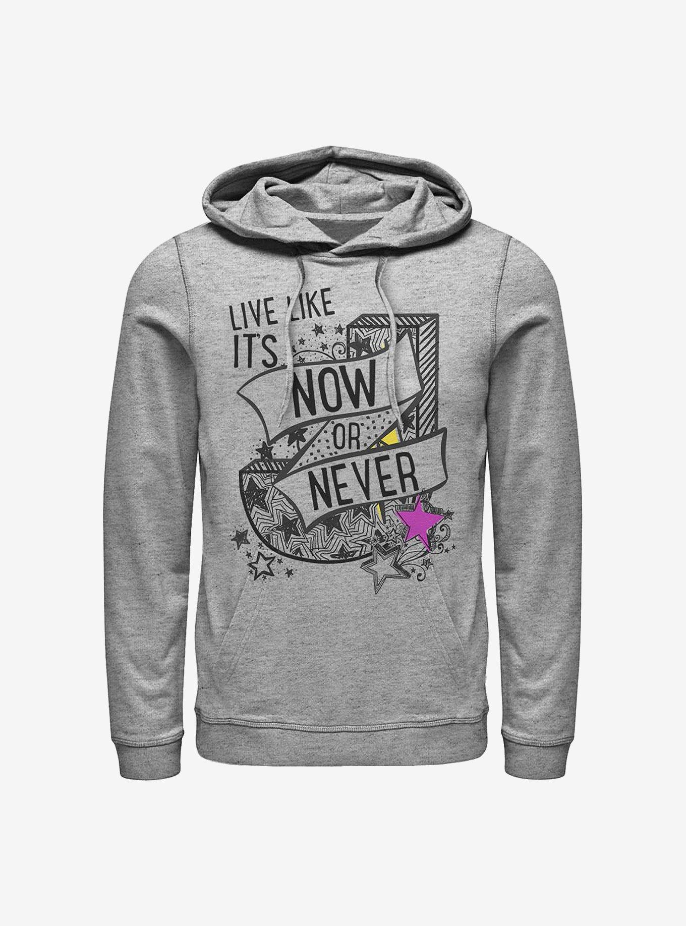 Julie And The Phantoms Now Or Never Hoodie - GREY | Hot Topic