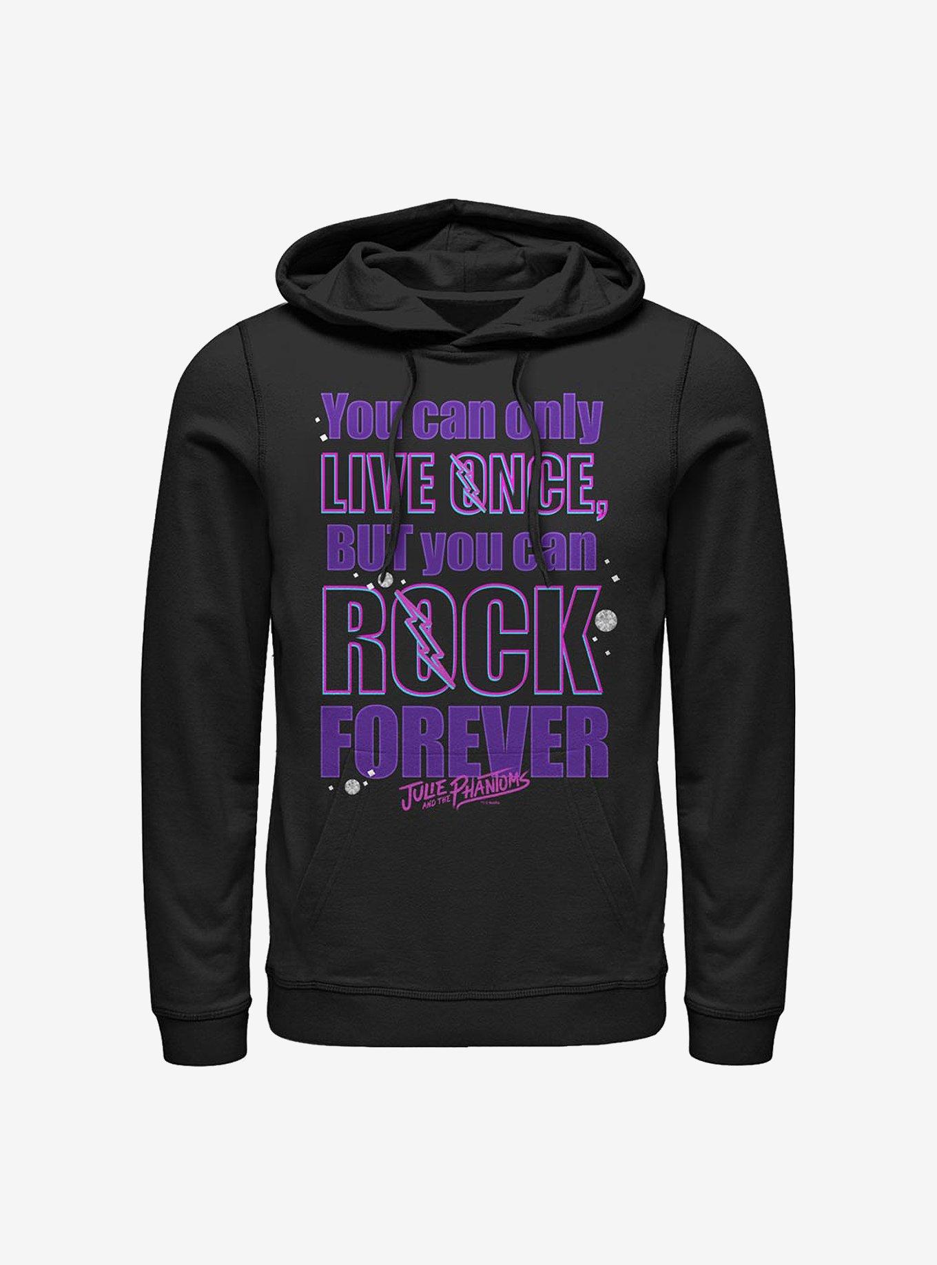 Julie And The Phantoms Rock Forever Hoodie, BLACK, hi-res