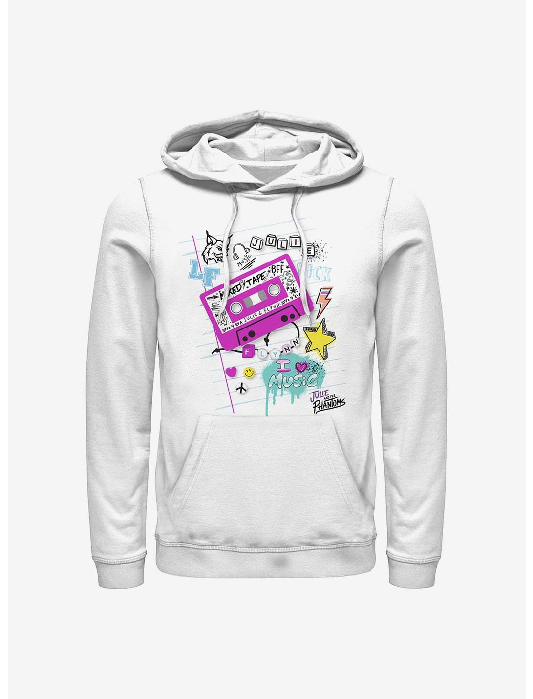Julie And The Phantoms School Page Hoodie, WHITE, hi-res