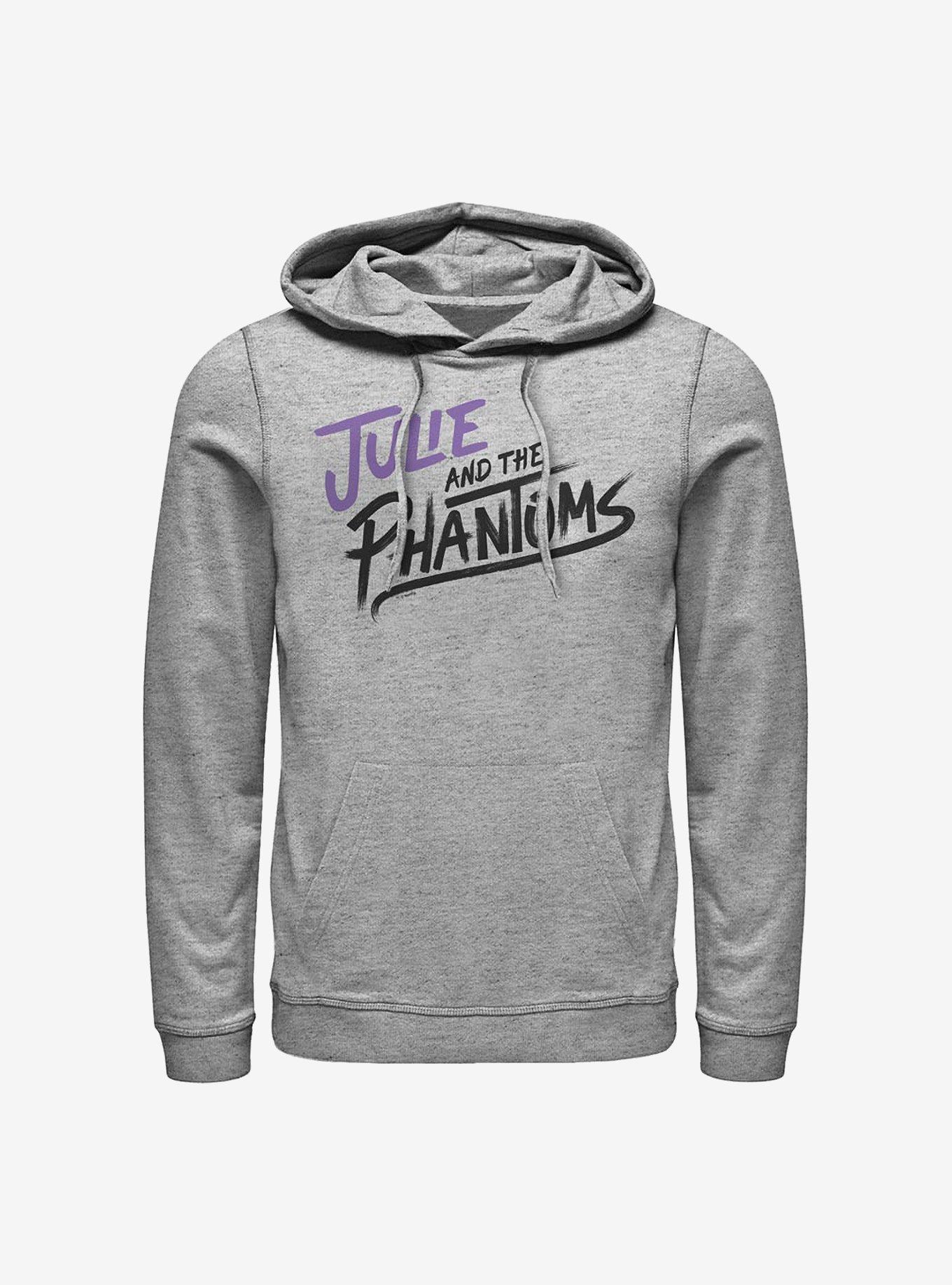 Julie And The Phantoms Stacked Logo Hoodie, ATH HTR, hi-res