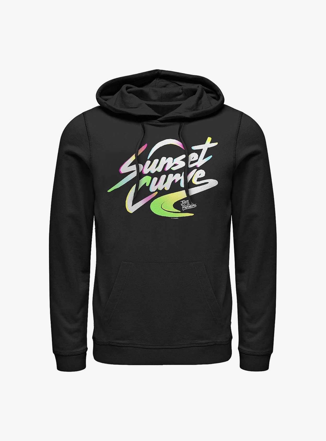 Julie And The Phantoms Sunset Curve Logo Hoodie, , hi-res