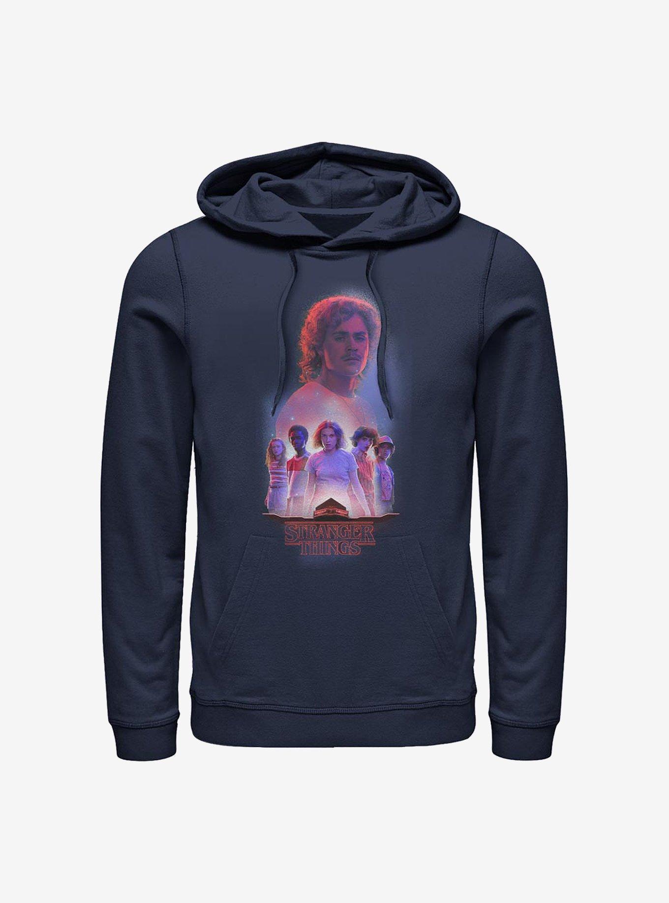 Stranger Things Billy Hargrove Starcourt Hoodie, NAVY, hi-res