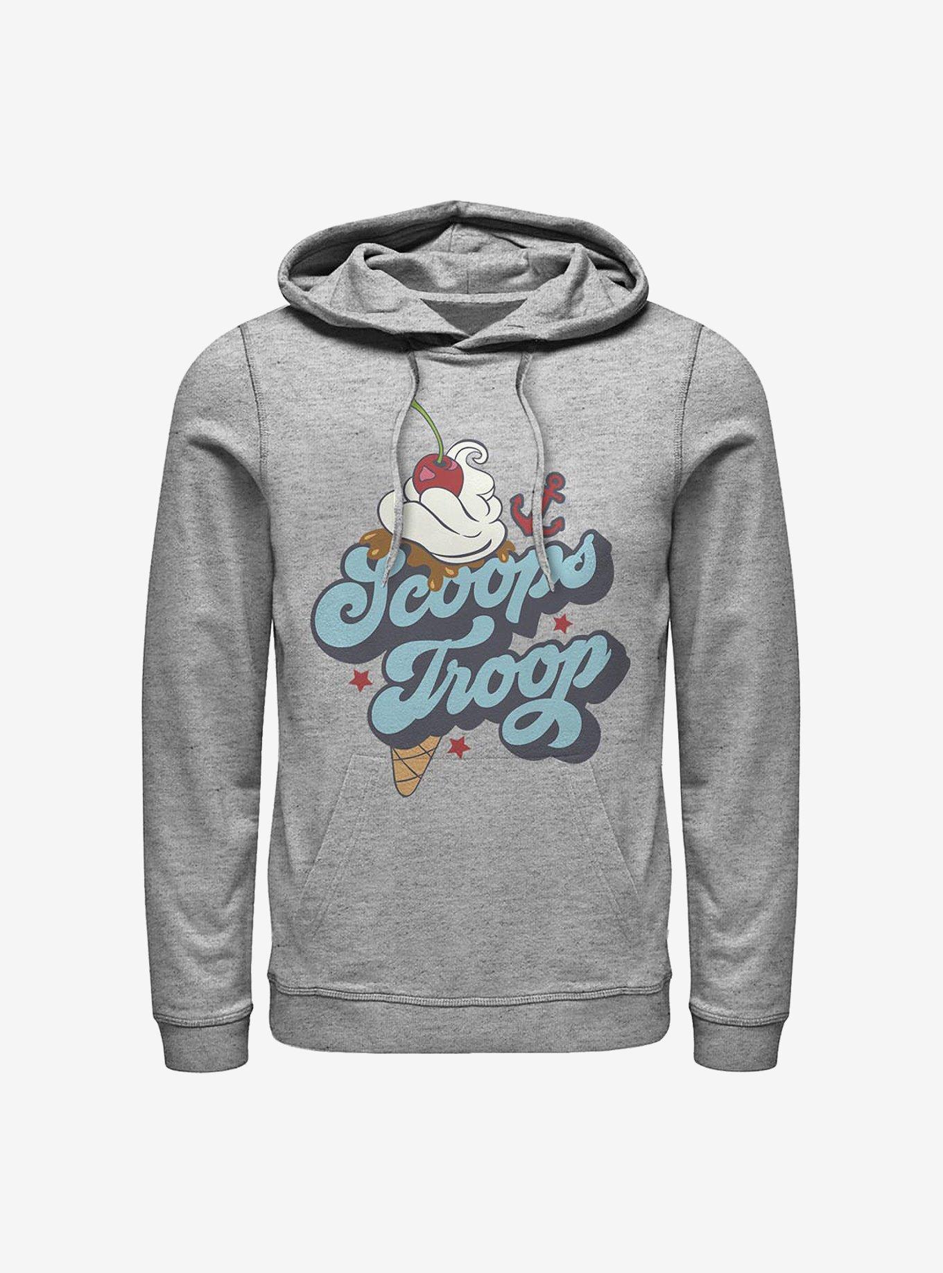 Stranger Things Scoops Troop Ice Cream Hoodie, , hi-res