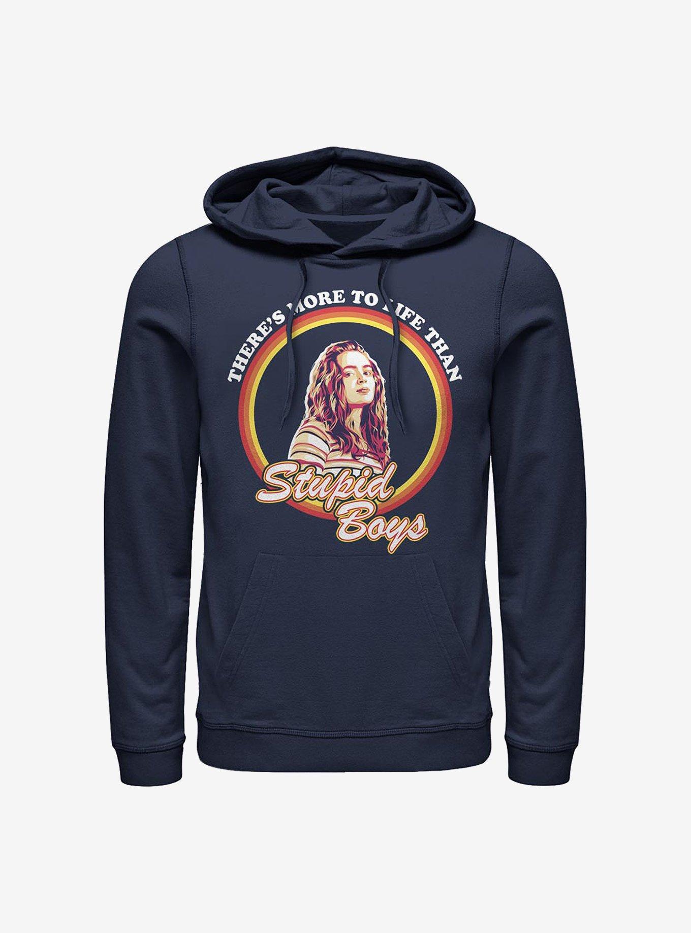 Stranger Things Stupid Boys Hoodie, , hi-res