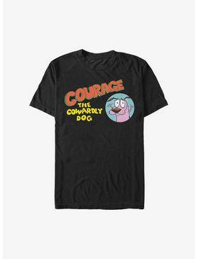 Courage The Cowardly Dog Courage Logo T-Shirt, , hi-res