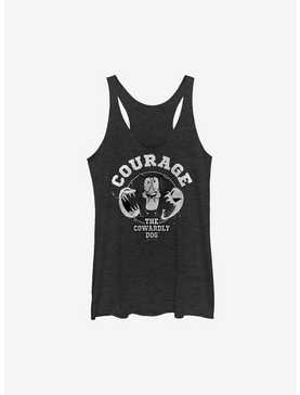 Courage The Cowardly Dog Courage Badge Womens Tank Top, , hi-res