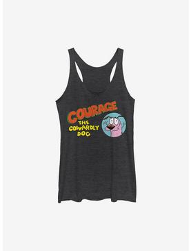 Courage The Cowardly Dog Courage Logo Womens Tank Top, , hi-res