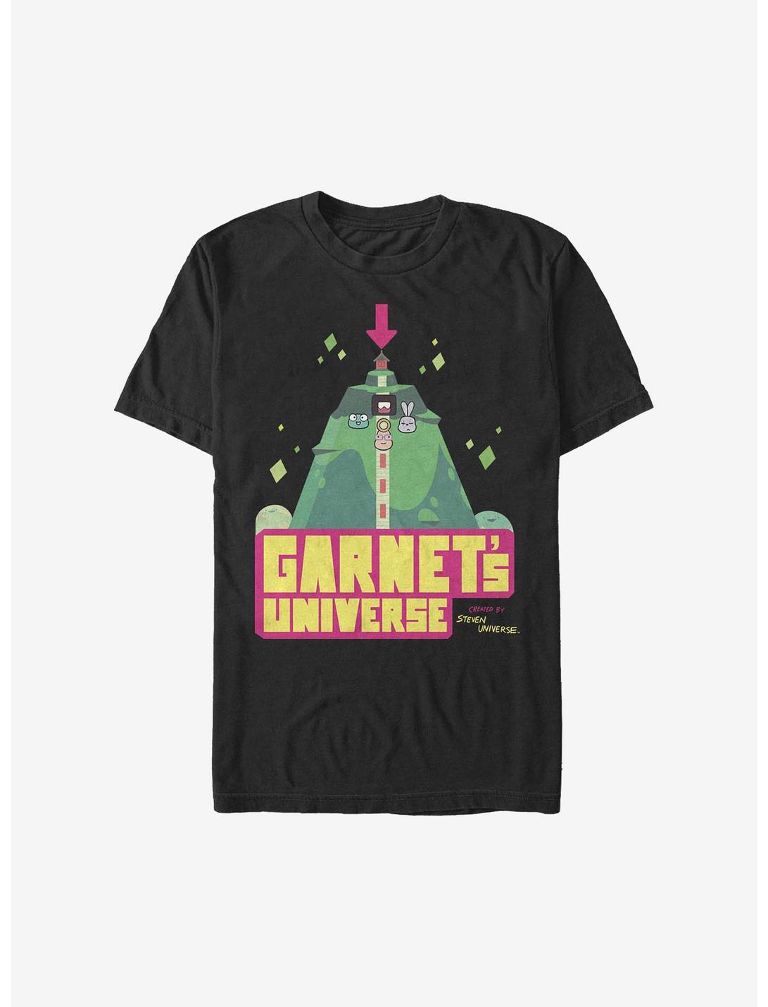 Steven Universe Garnet's Universe T-Shirt, BLACK, hi-res