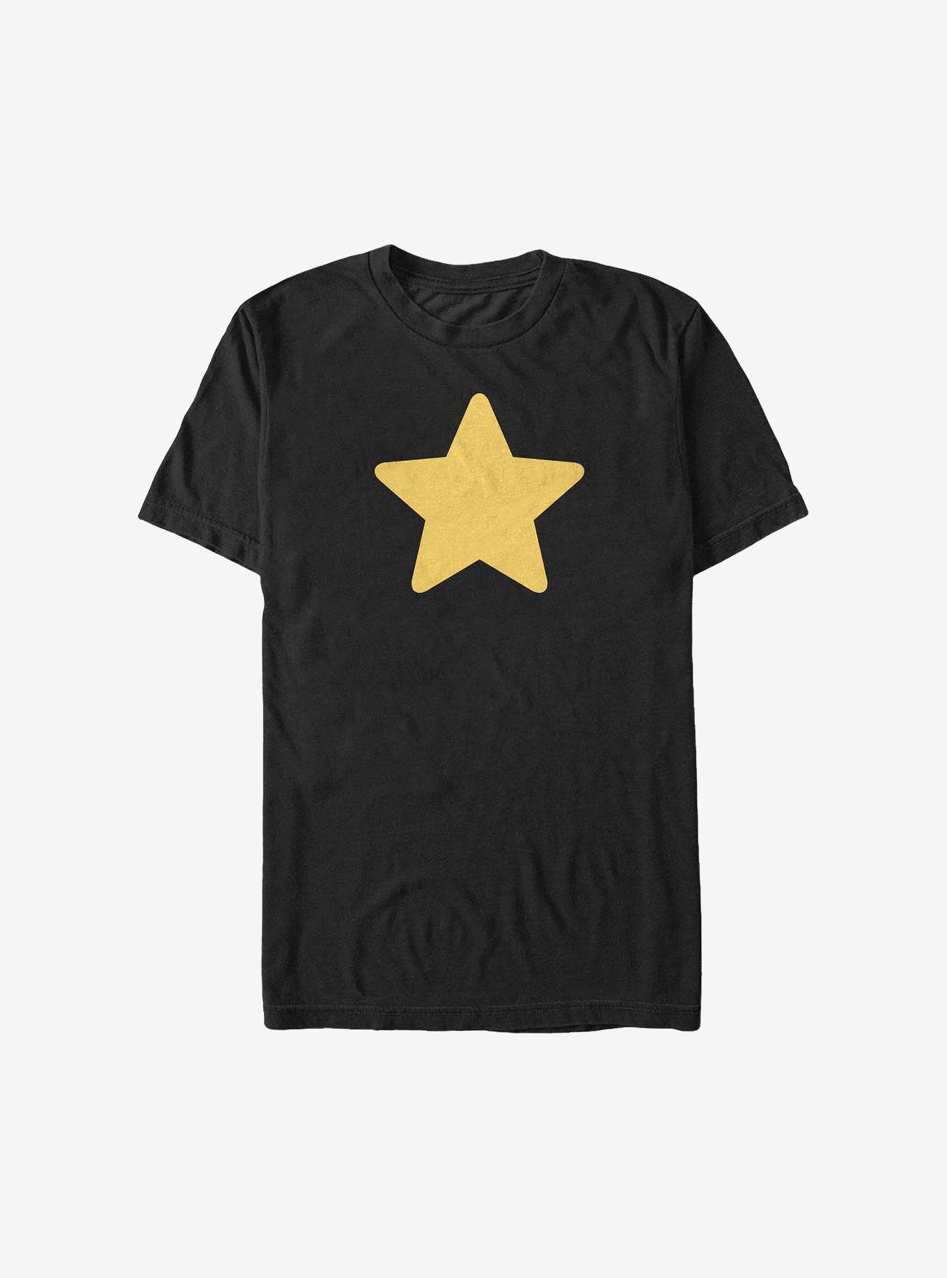 Steven universe black cheap star shirt