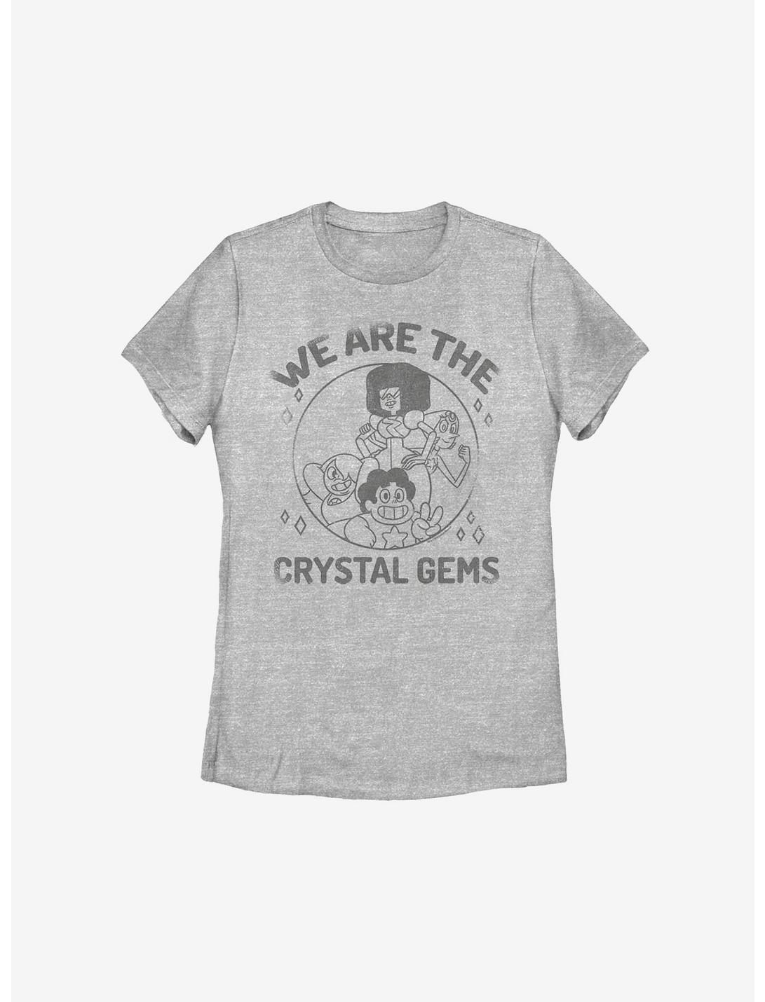 Steven Universe Crystal Gems Womens T-Shirt, ATH HTR, hi-res