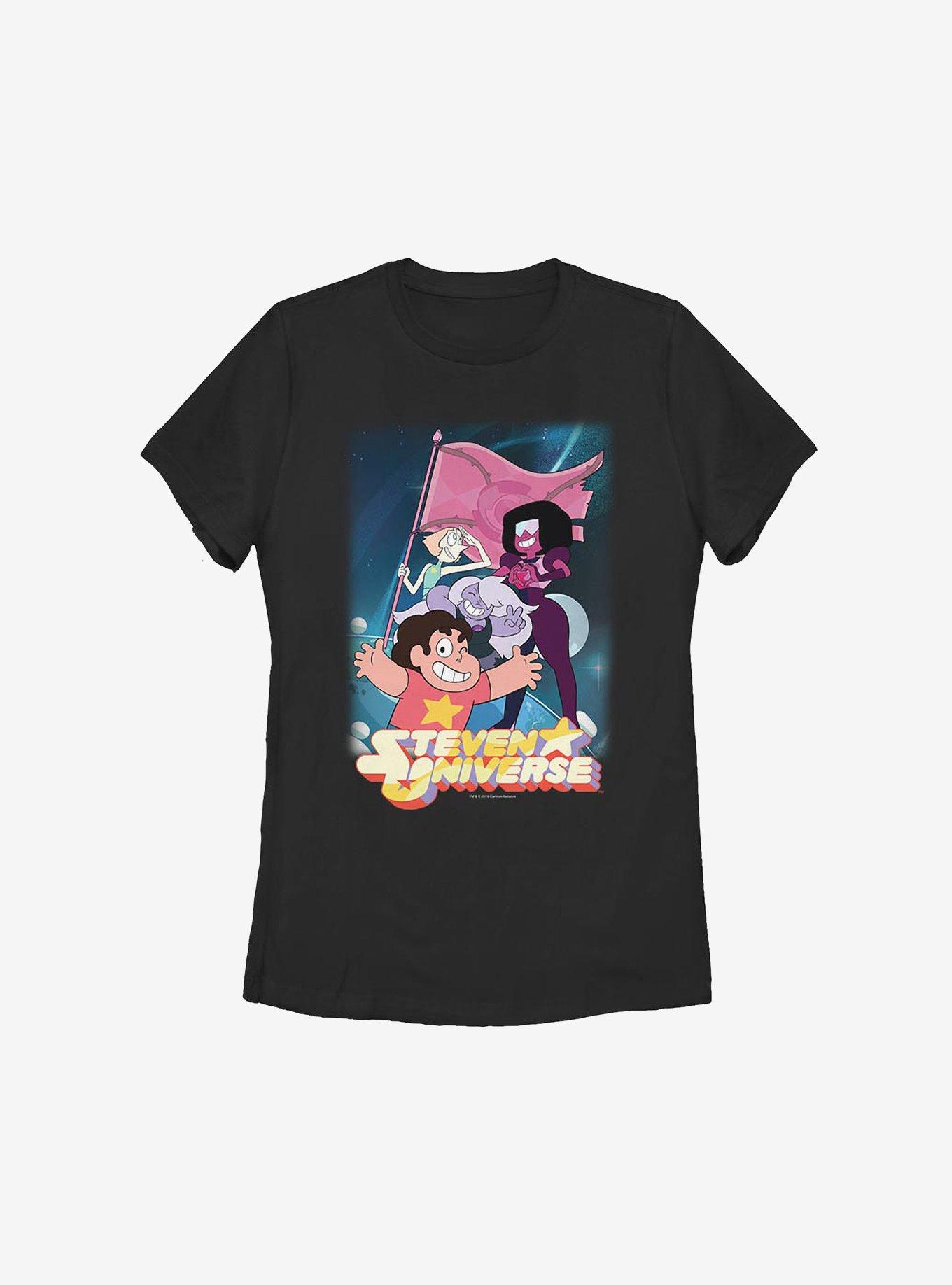 Steven Universe Flag Gems Womens T-Shirt, , hi-res