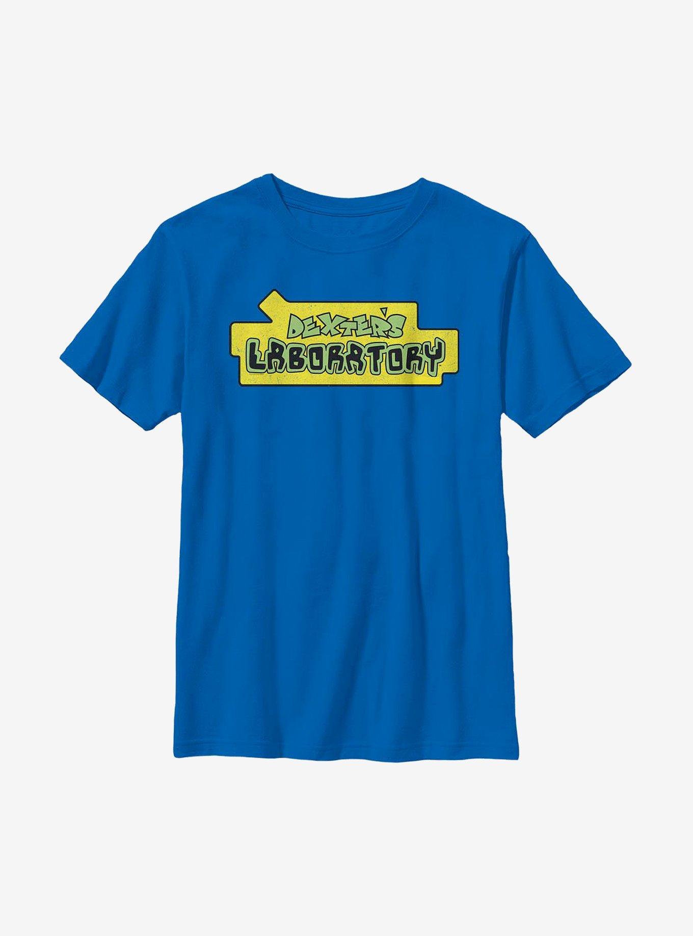 Dexter's Laboratory Logo Youth T-Shirt, , hi-res