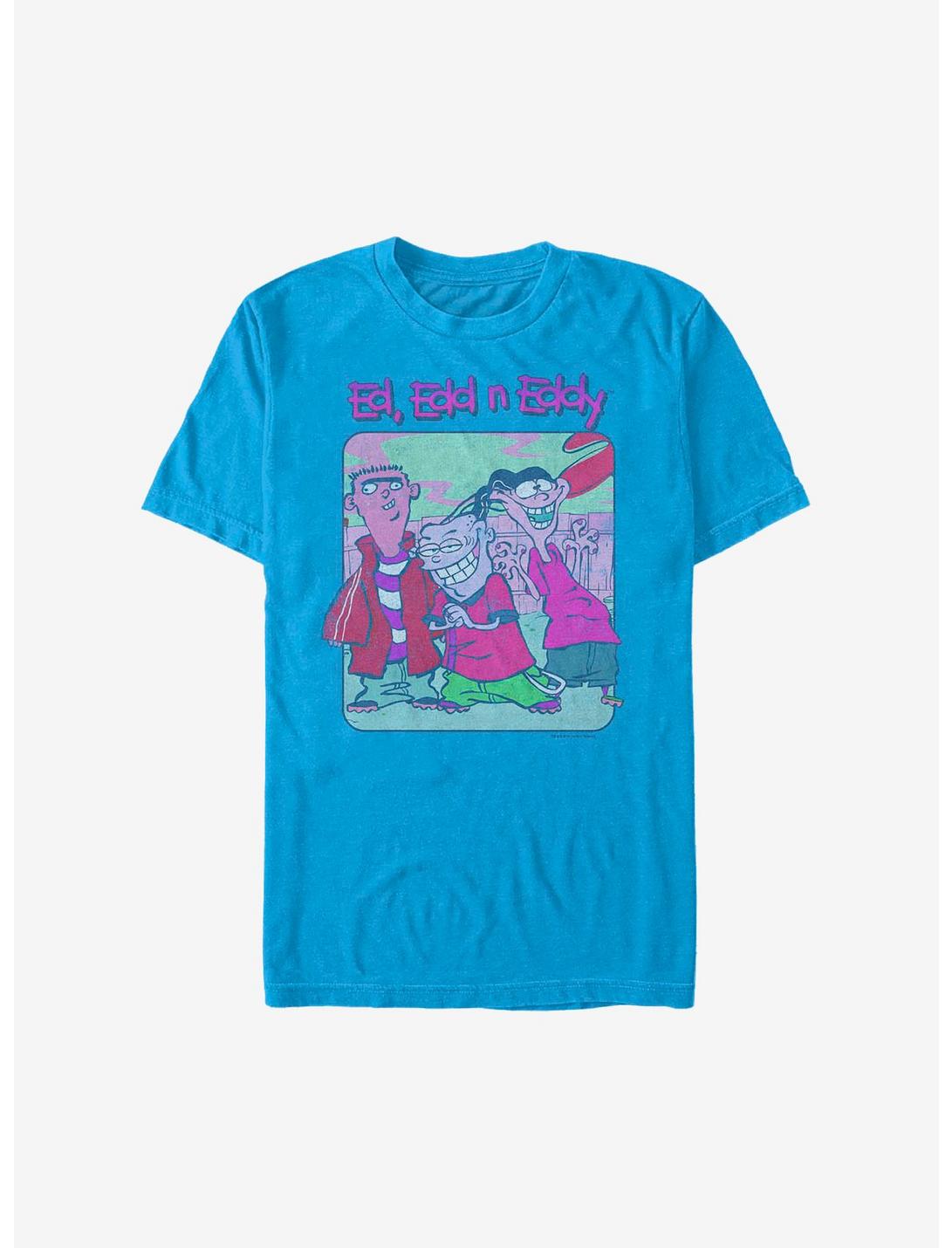 Ed, Edd N Eddy Neon Eds T-Shirt, TURQ, hi-res