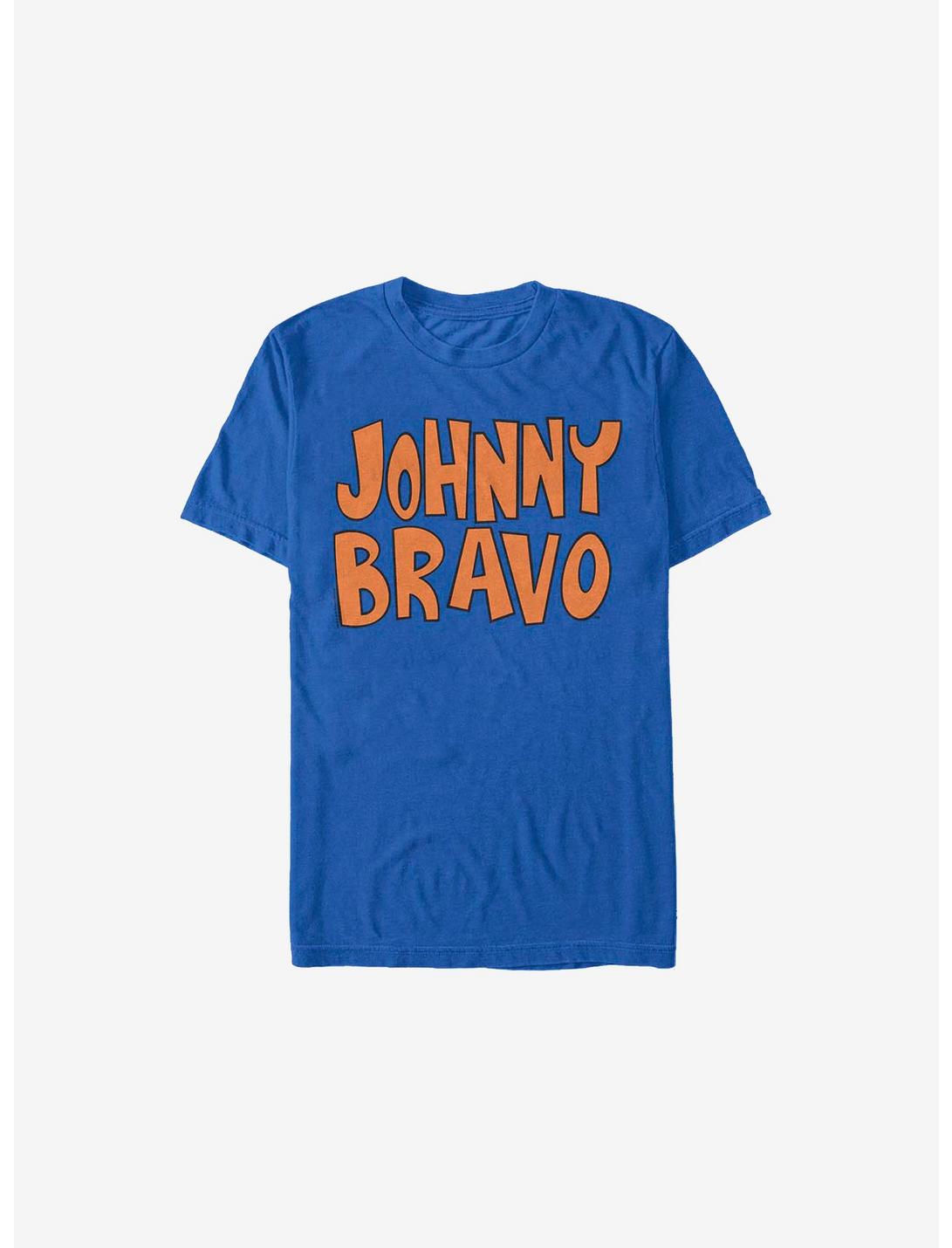Plus Size Johnny Bravo Logo T-Shirt, ROYAL, hi-res