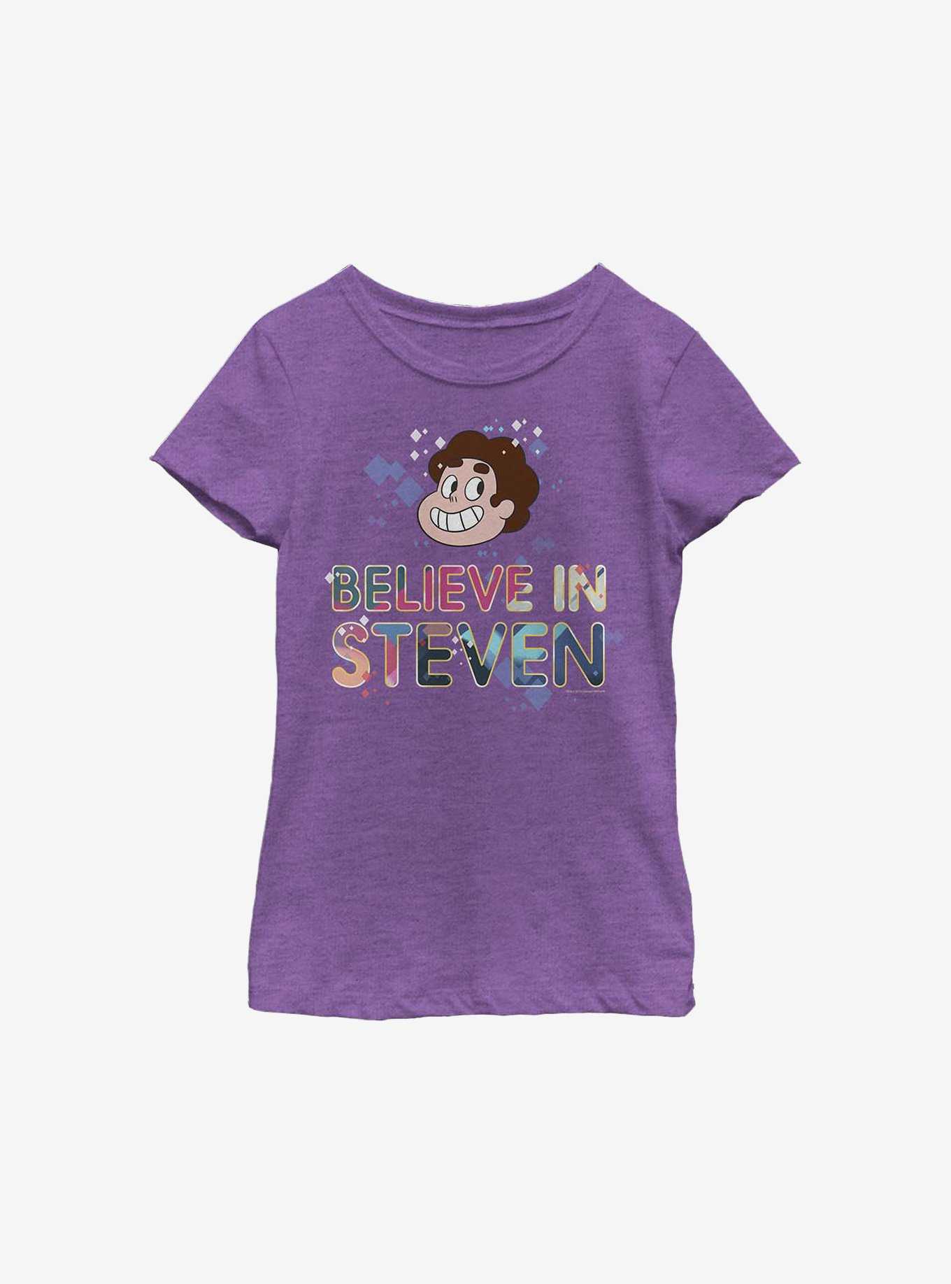 Steven Universe Believe Steve Youth Girls T-Shirt, , hi-res