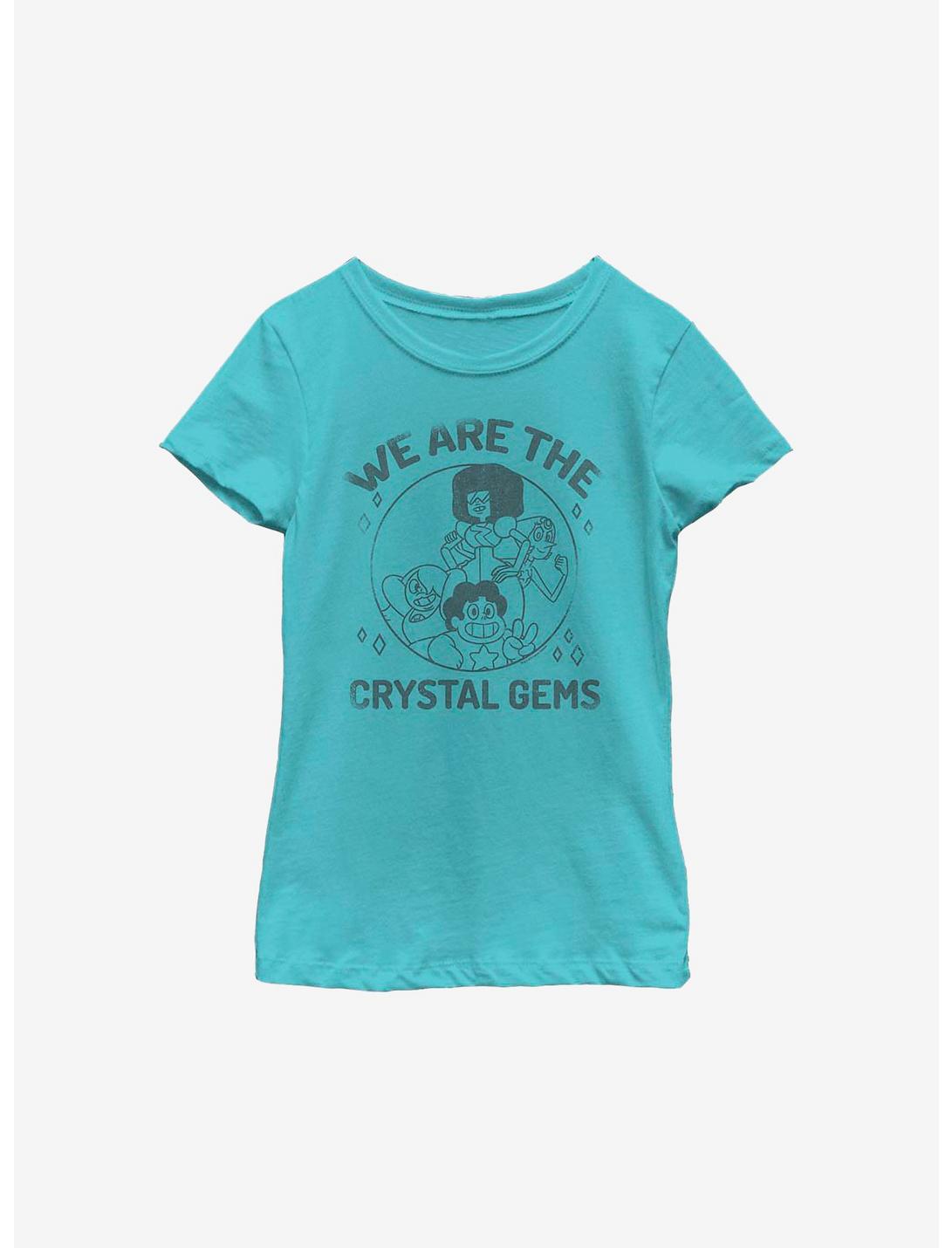 Steven Universe Crystal Gems Youth Girls T-Shirt, TAHI BLUE, hi-res