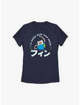 Adventure Time Finn I'm Gonna Blow Your Minds Womens T-Shirt, , hi-res
