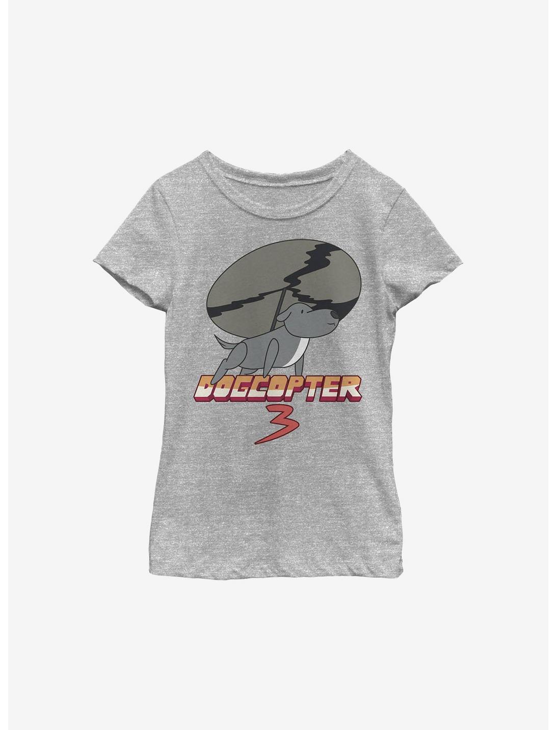 Steven Universe Dogcopter Youth Girls T-Shirt, ATH HTR, hi-res
