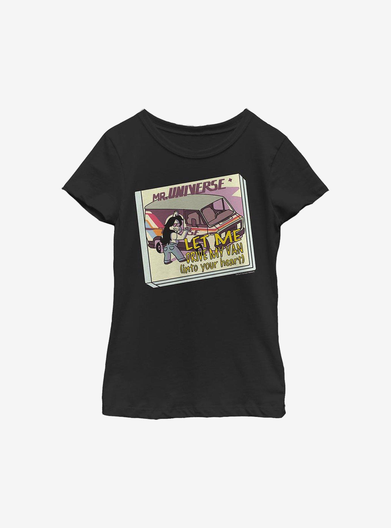 Steven Universe Drive Van Youth Girls T-Shirt, BLACK, hi-res