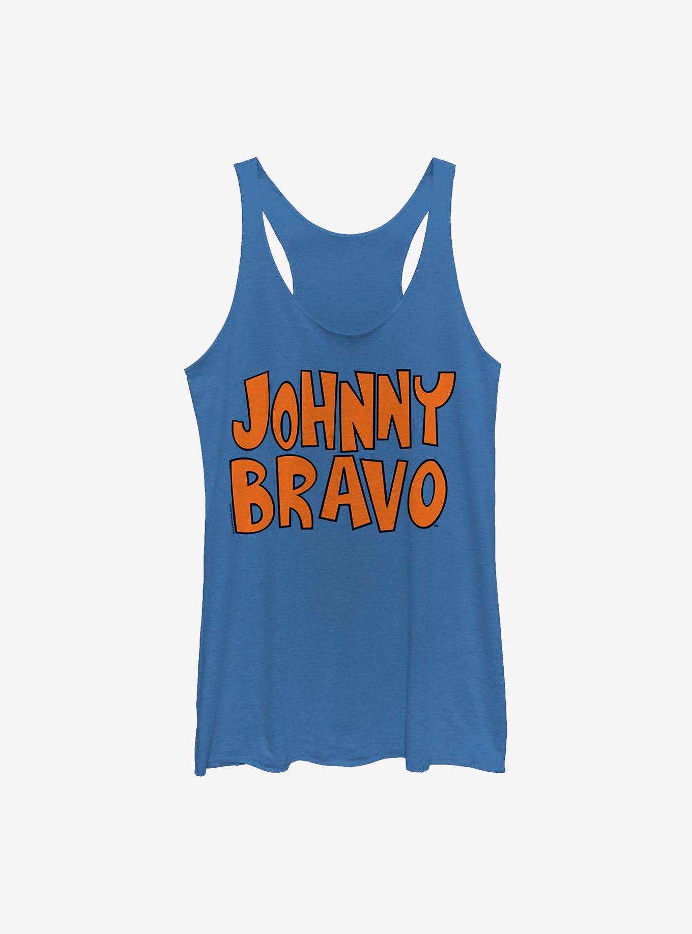 Johnny Bravo Logo Womens Tank Top, , hi-res