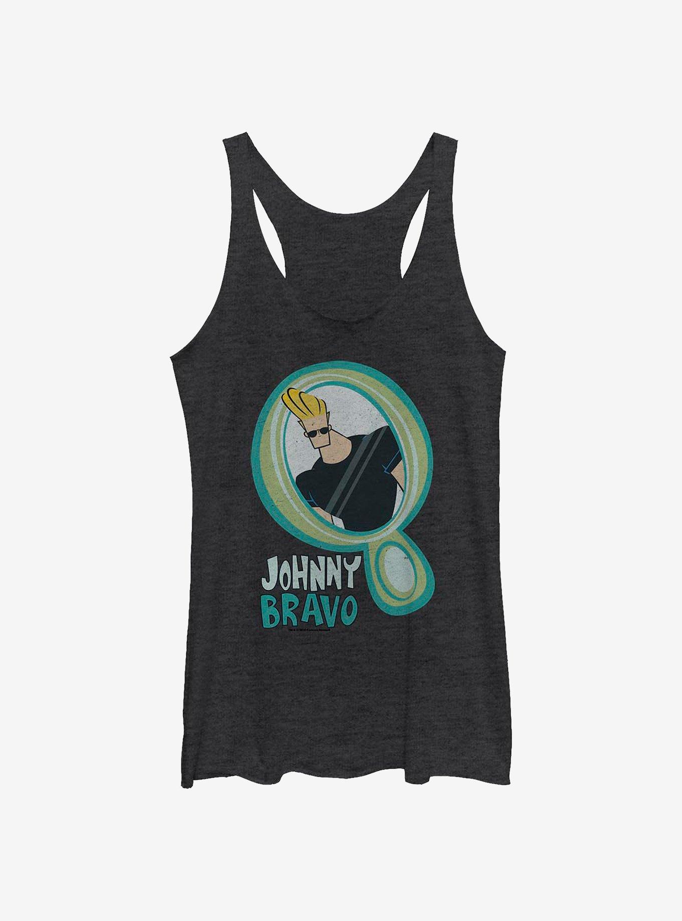 Johnny Bravo Looking Good Womens Tank Top, , hi-res