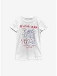 Steven Universe Guitar Dad Youth Girls T-Shirt, WHITE, hi-res