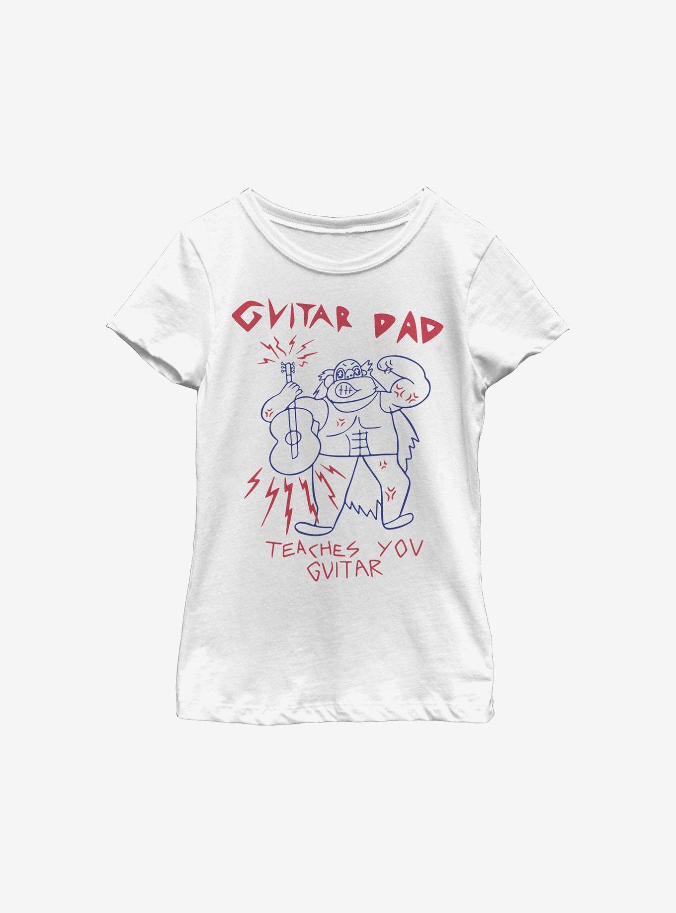 Steven Universe Guitar Dad Youth Girls T-Shirt, , hi-res