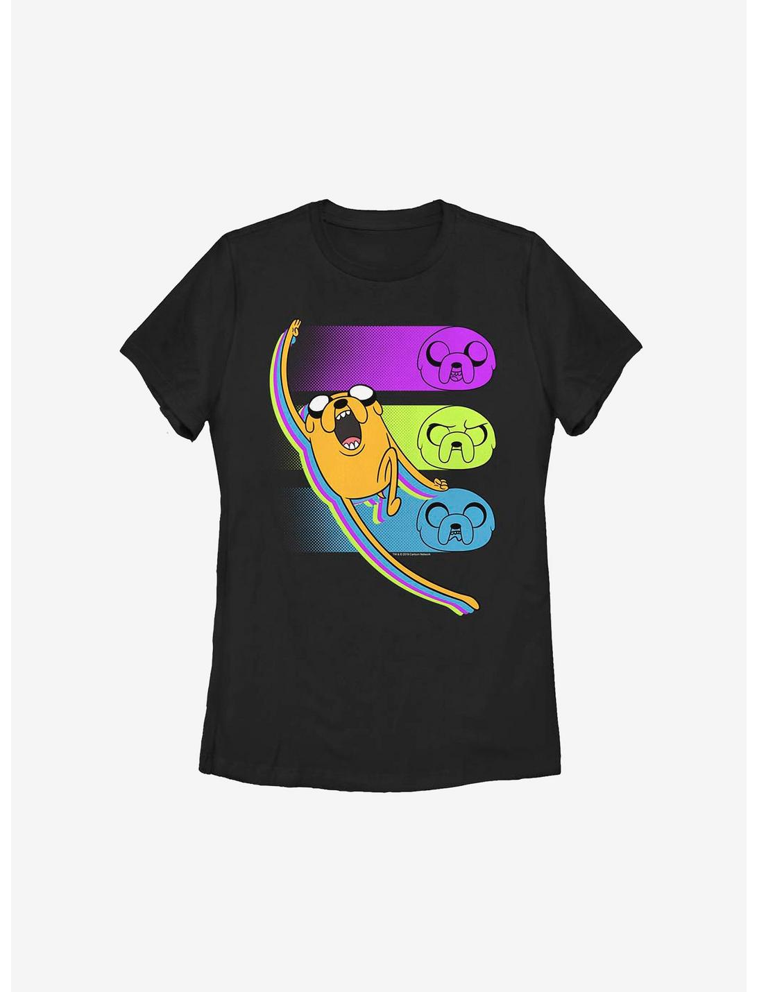 Adventure Time Jake Chop Womens T-Shirt, BLACK, hi-res