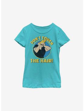 Johnny Bravo Do Not Touch Youth Girls T-Shirt, , hi-res