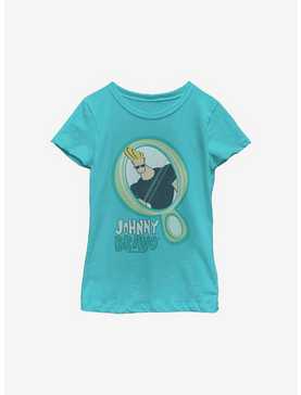 Johnny Bravo Looking Good Youth Girls T-Shirt, , hi-res