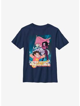 Steven Universe Flag Gems Youth T-Shirt, , hi-res