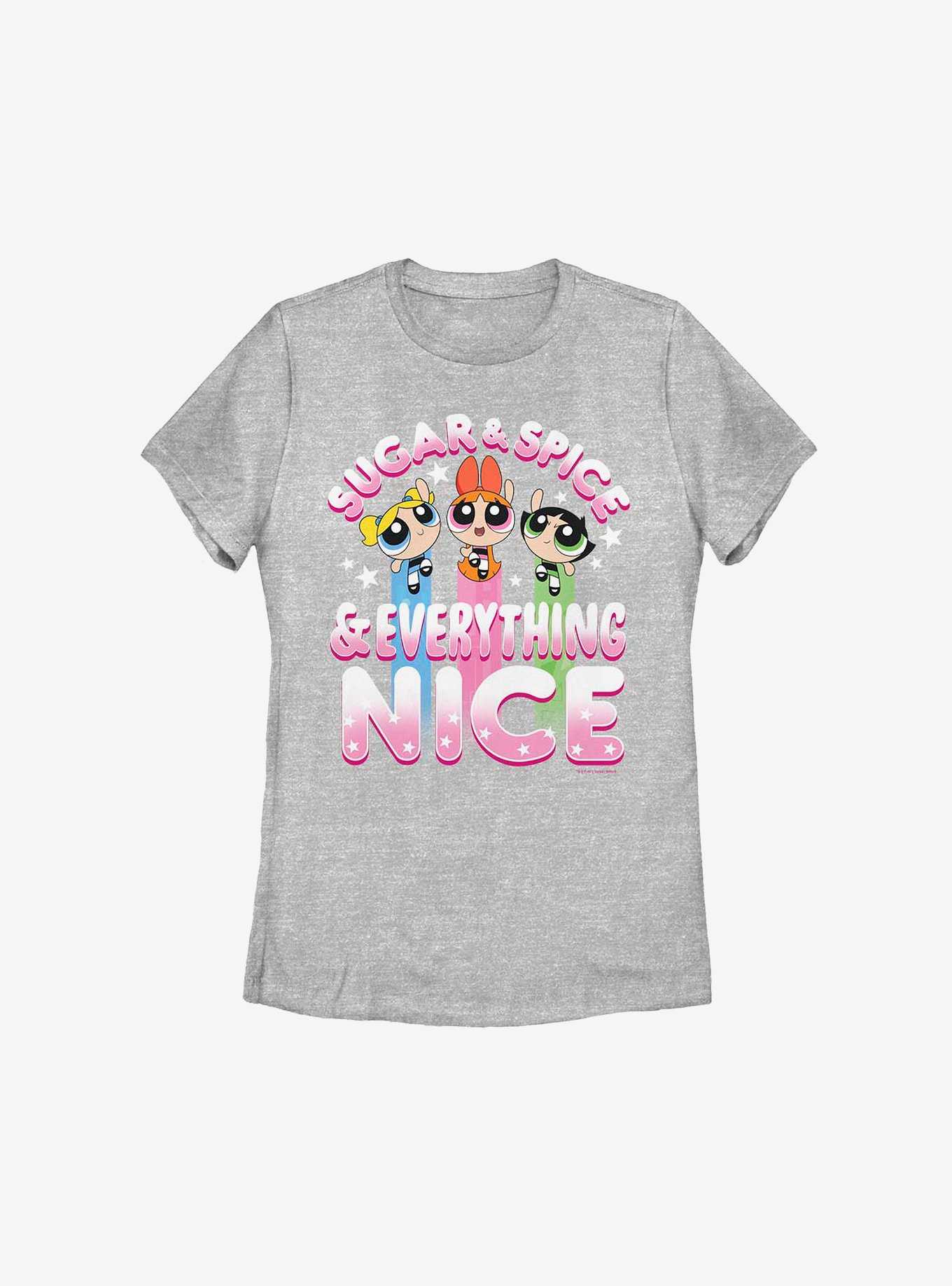 The Powerpuff Girls Spice And Nice Womens T-Shirt, , hi-res