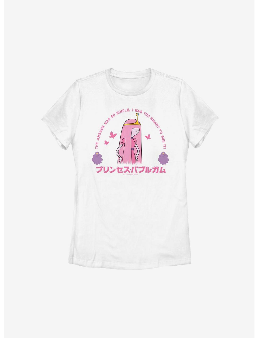 Adventure Time Princess Bubblegum Womens T-Shirt, WHITE, hi-res