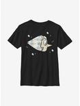 Steven Universe Pearl Head Youth T-Shirt, BLACK, hi-res