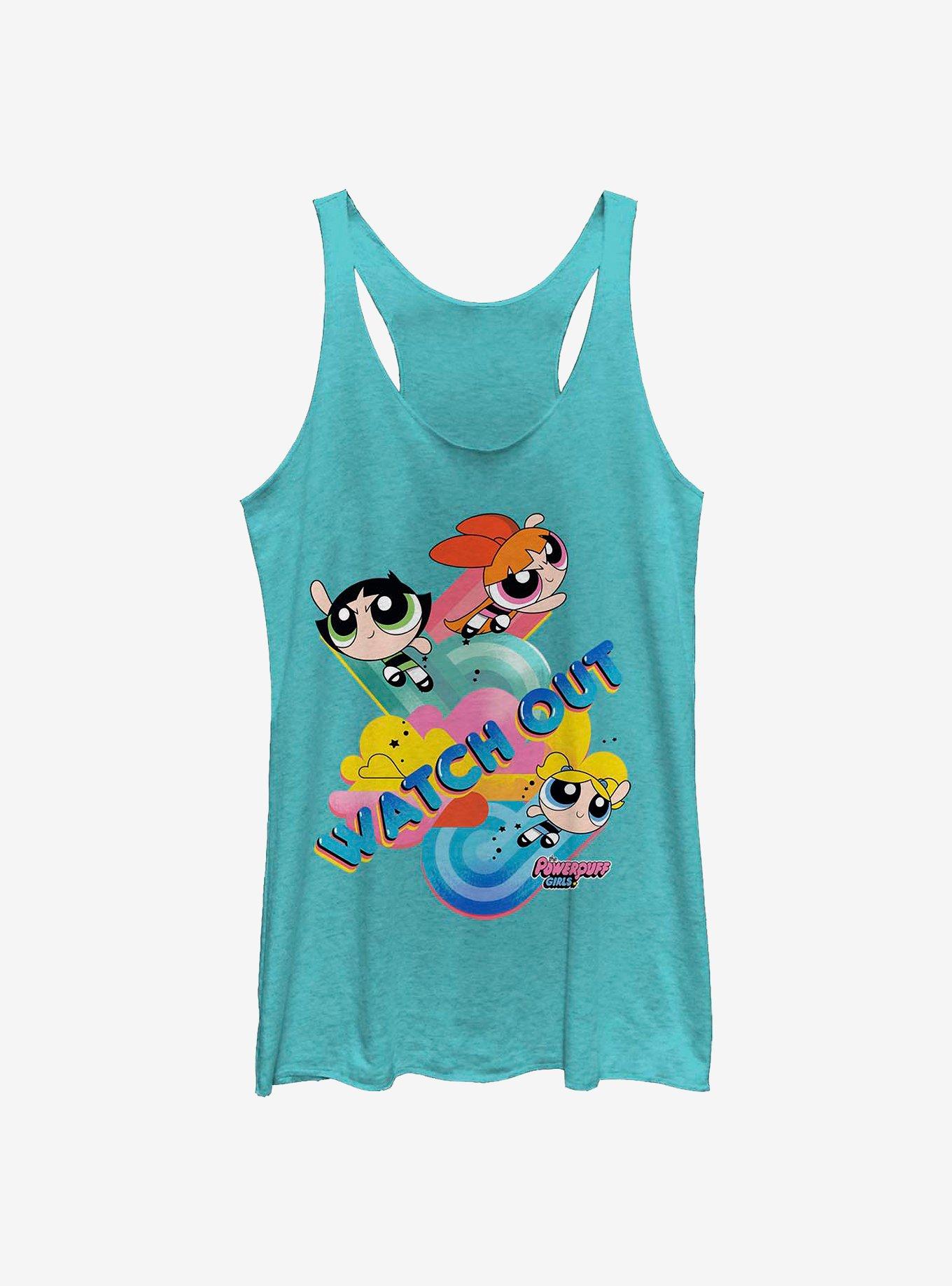 The Powerpuff Girls Awesome Girls Womens Tank Top, , hi-res