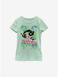 The Powerpuff Girls Buttercup Moves Youth Girls T-Shirt, MINT, hi-res