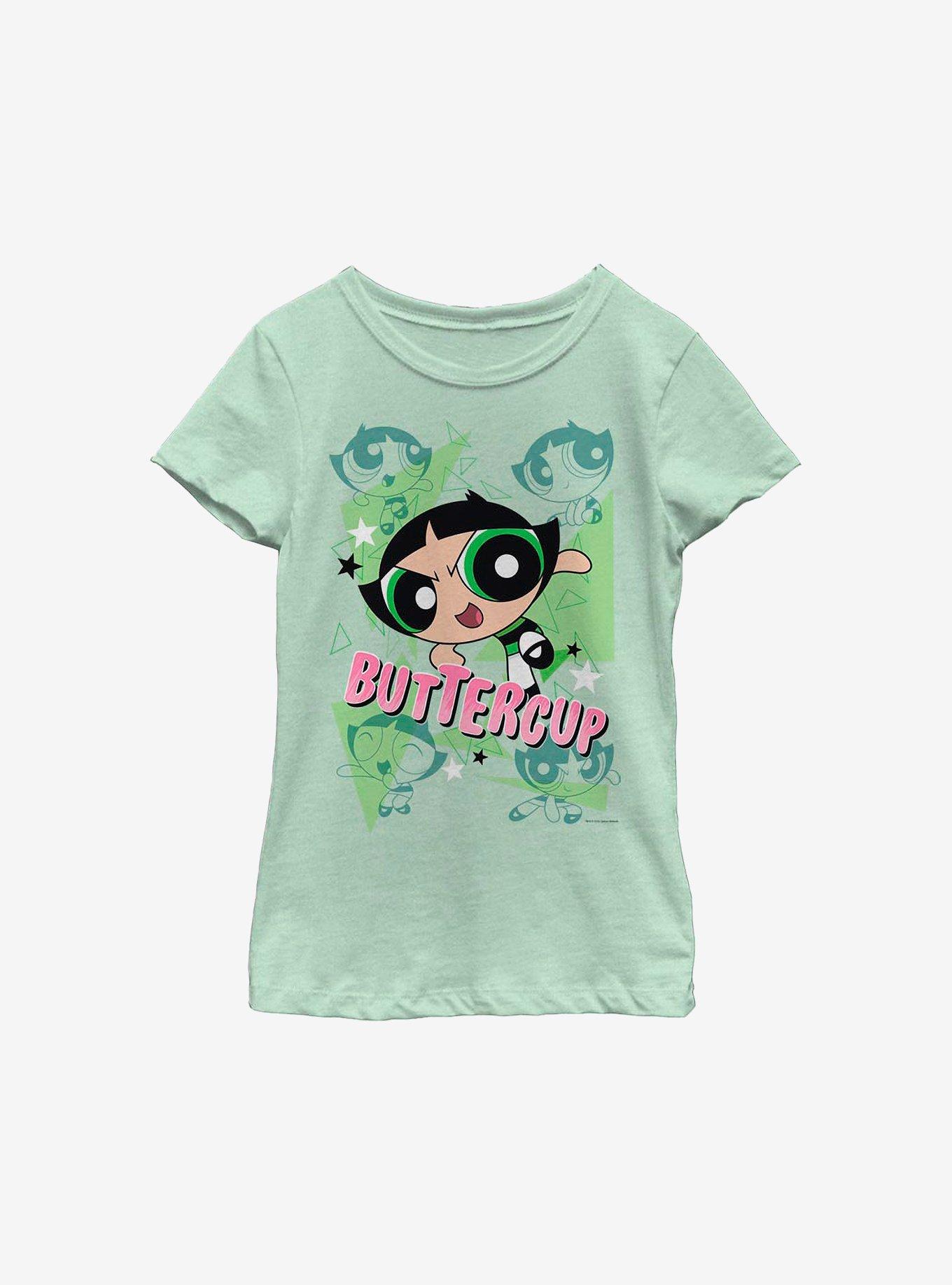The Powerpuff Girls Buttercup Moves Youth Girls T-Shirt, , hi-res