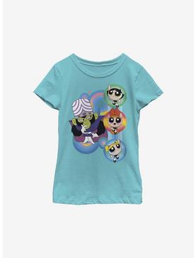 The Powerpuff Girls Rounds And Rounds Youth Girls T-Shirt, , hi-res