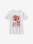 The Powerpuff Girls Blossom Moves Youth T-Shirt, WHITE, hi-res