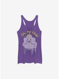 Adventure Time Oh My Glob Womens Tank Top, PUR HTR, hi-res