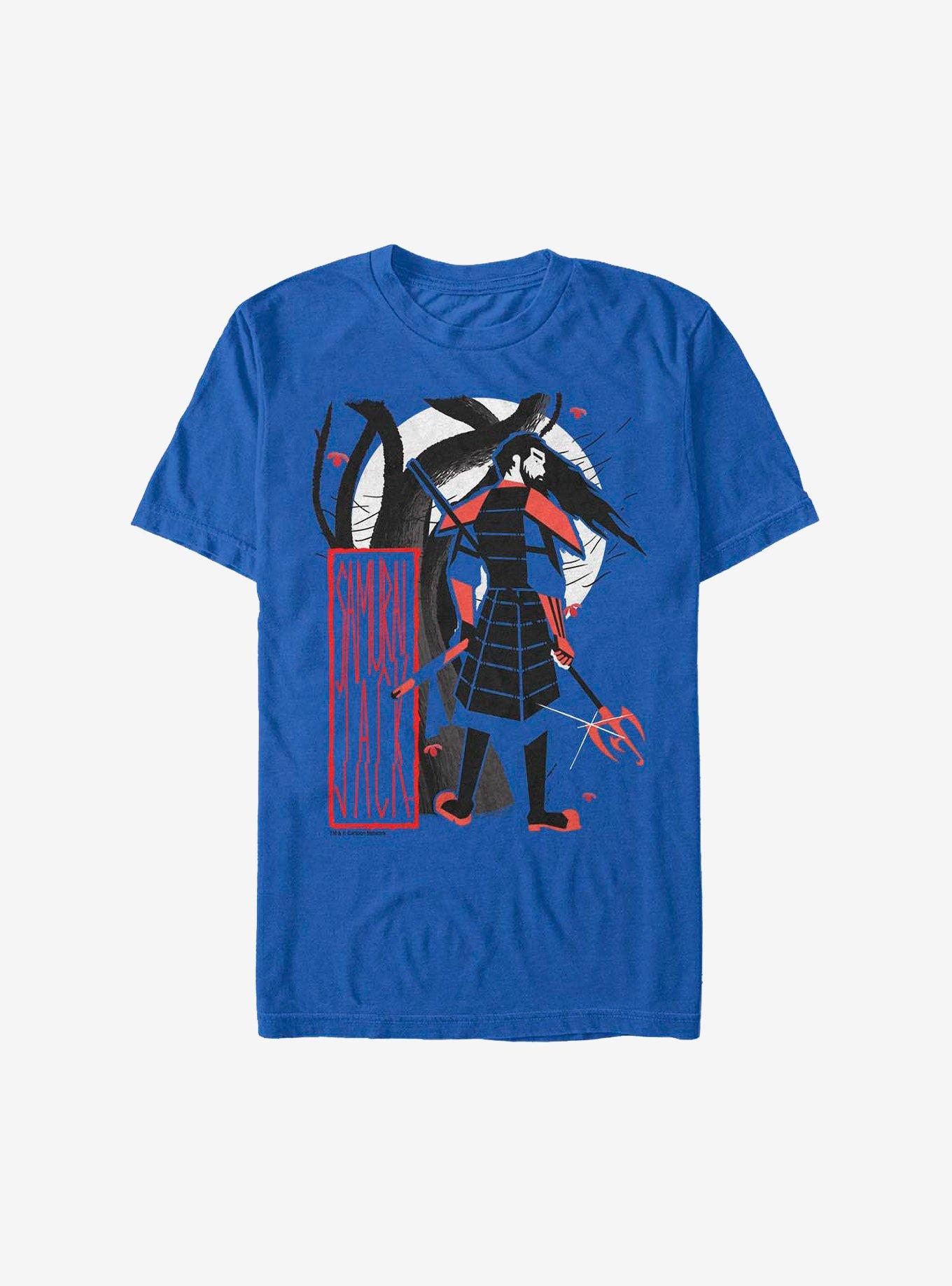 Samurai Jack Moon Pose T-Shirt, , hi-res